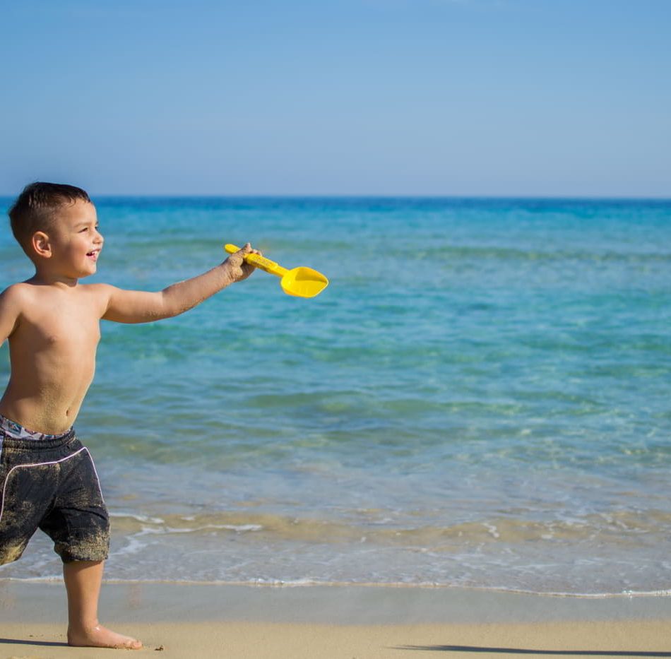 Spiaggia bambini